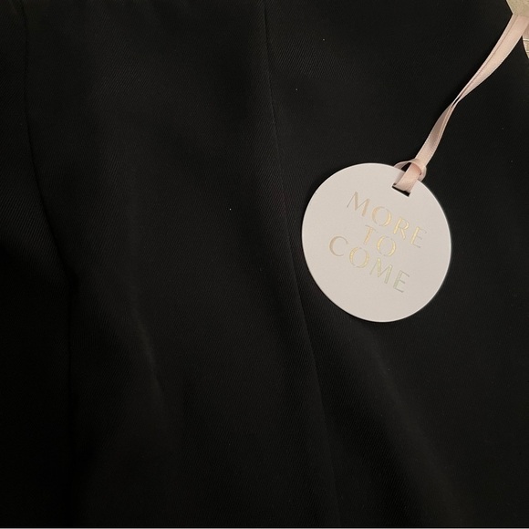 New with Tags Revolve More To Come Jenny Slit Front Pants Black Size Large - Picture 7 of 9